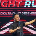 Gubernur Kalteng Hadiri Sabrun Night Run 5K