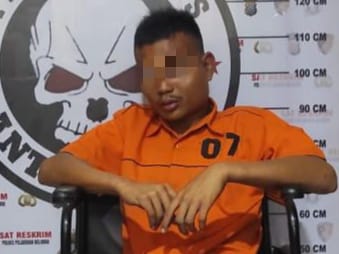 Bakar Ayah Kandung, Sat Reskrim Tembak Pelaku Karena Melawan Saat Ditangkap