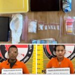 Sat Narkoba Polres Pelabuhan Belawan Tangkap Dua Pengedar Shabu di Mabar Hilir