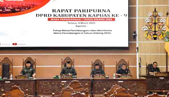 Pada Rapur DPRD, Wagub Kapuas Sampaikan 6 Raperda Telah Melalui Tahap Pembahasan dan Kajian Tim Pemda