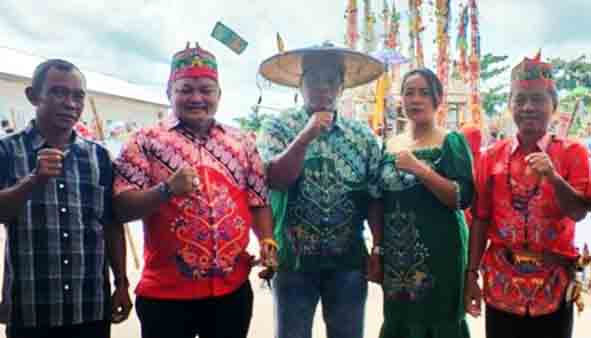 Ketua DPRD Kapuas Hadiri Ritual Adat Tiwah di Palangka Raya
