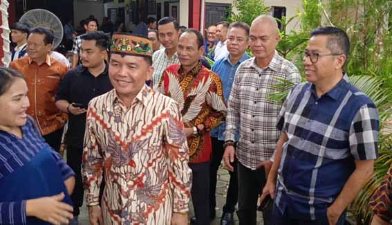 Perayaan Hari Raya Nyepi, Gubernur Kunjungi Rumah Ketua DPRD Kalteng
