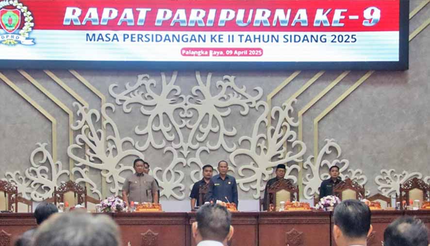 DPRD Kalteng Gelar Rapur Bahas Pembentukan Pansus LKPJ 2024