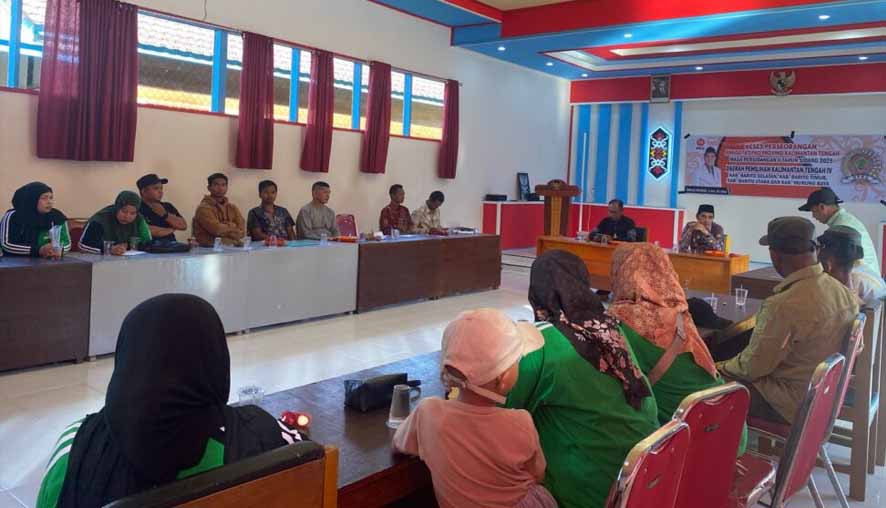 Anggota DPRD Kalteng Sirajul Rahman Lakukan Reses Perseorangan di Desa Bahitom
