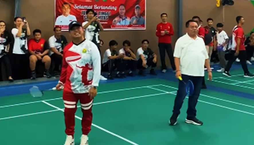 Wakil Ketua I DPRD Kapuas Dukung Terselenggaranya Kejuaraan Bulu Tangkis Bupati Cup 2025