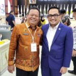 Sekretaris DPRD Kalteng H. Pajarudinnoor (kiri) menghadiri Munas I ASDPSI Tahun 2025