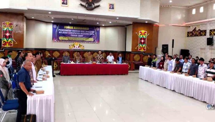 DPMPTSP Gelar Forum Koordinasi Pemerintah Daerah dan Investor Wilayah Kabupaten Murung Raya 2024