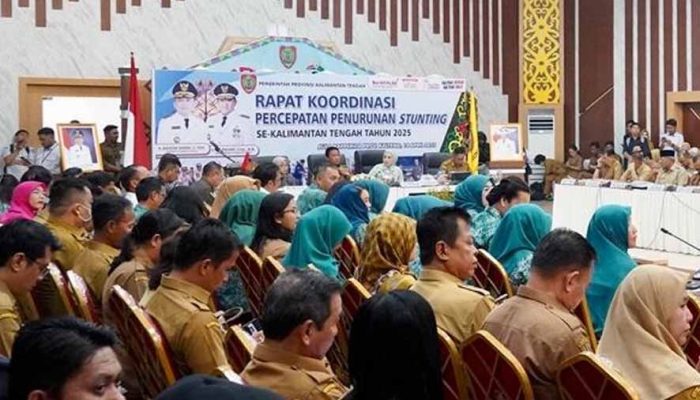 Waket I DPRD Hadiri Rakor Percepatan Penurunan Stunting se-Kalteng Tahun 2025