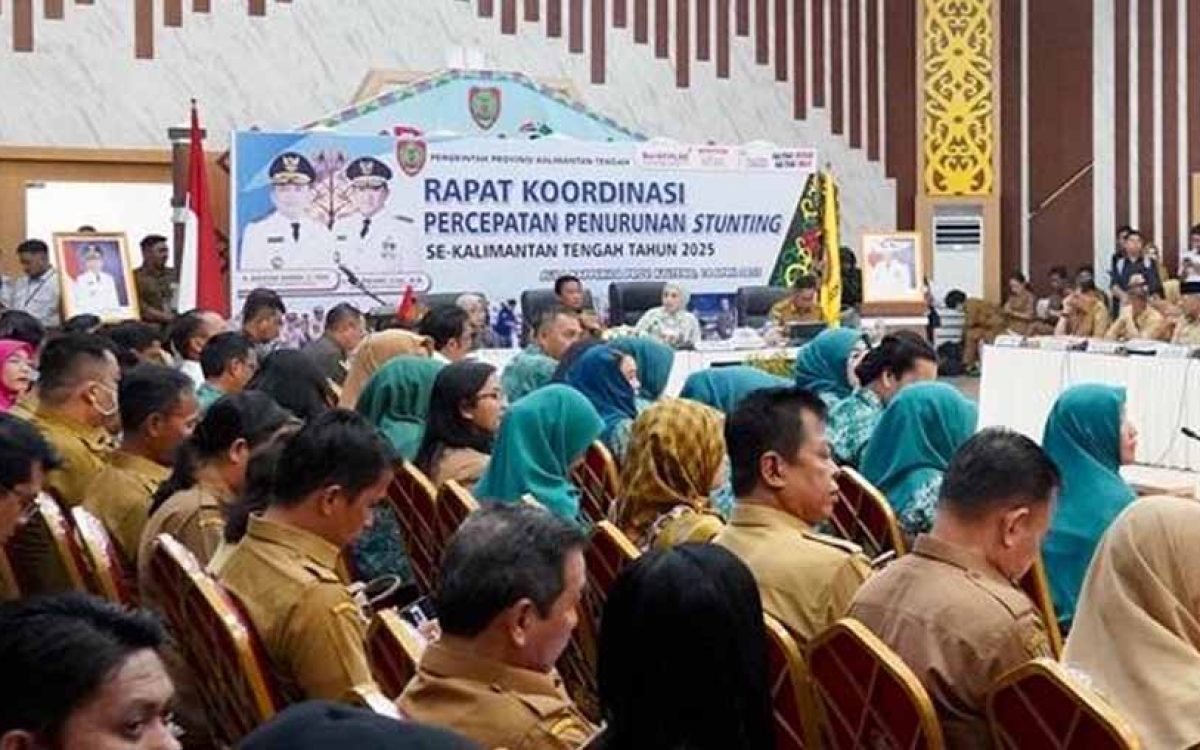 Waket I DPRD Hadiri Rakor Percepatan Penurunan Stunting se-Kalteng Tahun 2025