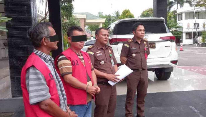 Kejari Palangka Raya Tahan Dua Orang Tersangka Korupsi