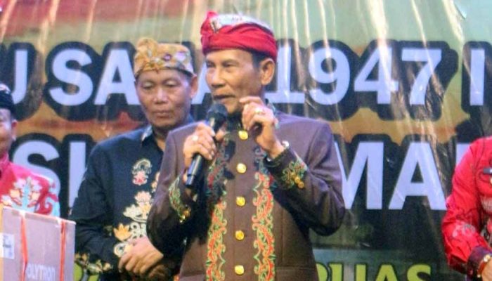 Ketua DPRD Arton S Dohong Hadiri Perayaan Dharmasanti Nyepi Tingkat Prov Kalteng