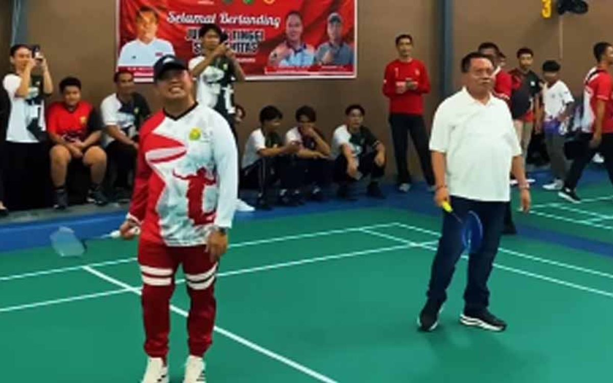 Wakil Ketua I DPRD Kapuas Dukung Terselenggaranya Kejuaraan Bulu Tangkis Bupati Cup 2025