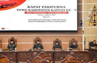 Pada Rapur DPRD, Wagub Kapuas Sampaikan 6 Raperda Telah Melalui Tahap Pembahasan dan Kajian Tim Pemda