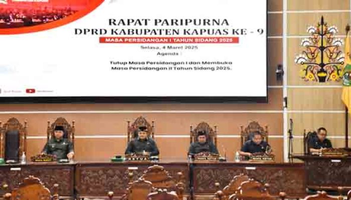 Pada Rapur DPRD, Wagub Kapuas Sampaikan 6 Raperda Telah Melalui Tahap Pembahasan dan Kajian Tim Pemda
