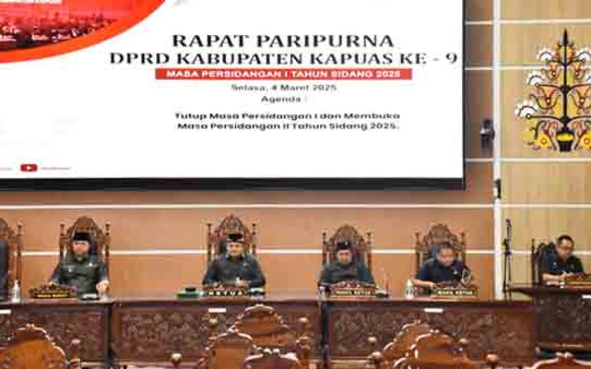 Pada Rapur DPRD, Wagub Kapuas Sampaikan 6 Raperda Telah Melalui Tahap Pembahasan dan Kajian Tim Pemda