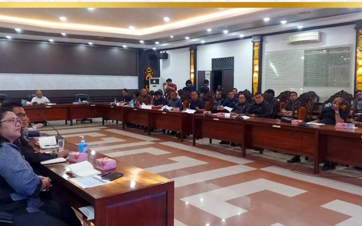 Bahas Rancangan Awal RPJMD, DPRD Kapuas Gelar Rapat Gabungan