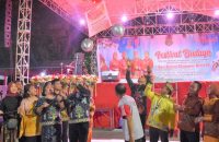 Ketua dan Anggota DPRD Kapuas Hadiri Pembukaan Festival Budaya Tingang Menteng Panunjung Tarung