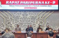 DPRD Kalteng Gelar Rapur Bahas Pembentukan Pansus LKPJ 2024