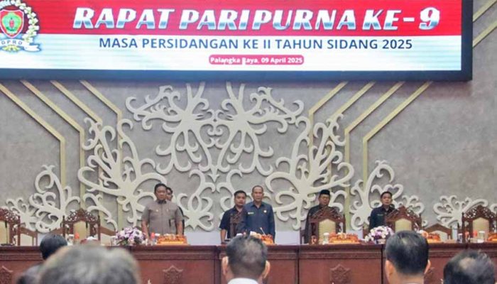DPRD Kalteng Gelar Rapur Bahas Pembentukan Pansus LKPJ 2024
