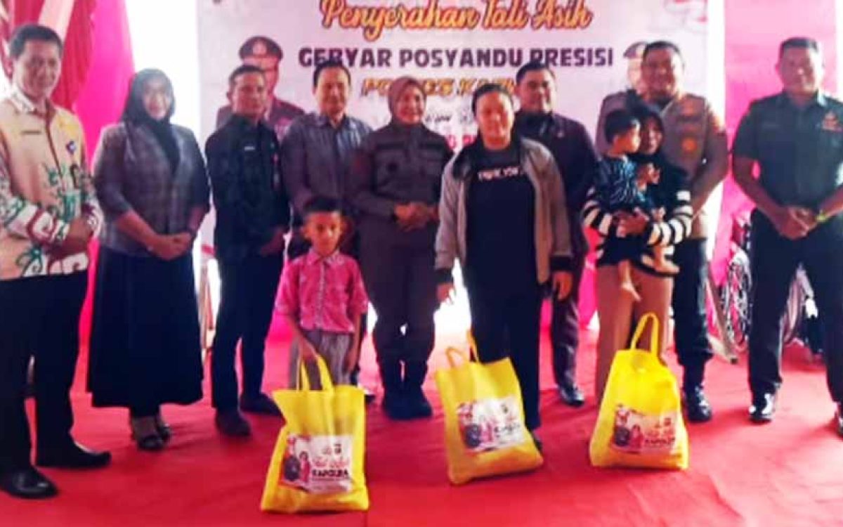 Dewan Apresiasi Gebyar Posyandu Presisi Polres Kapuas