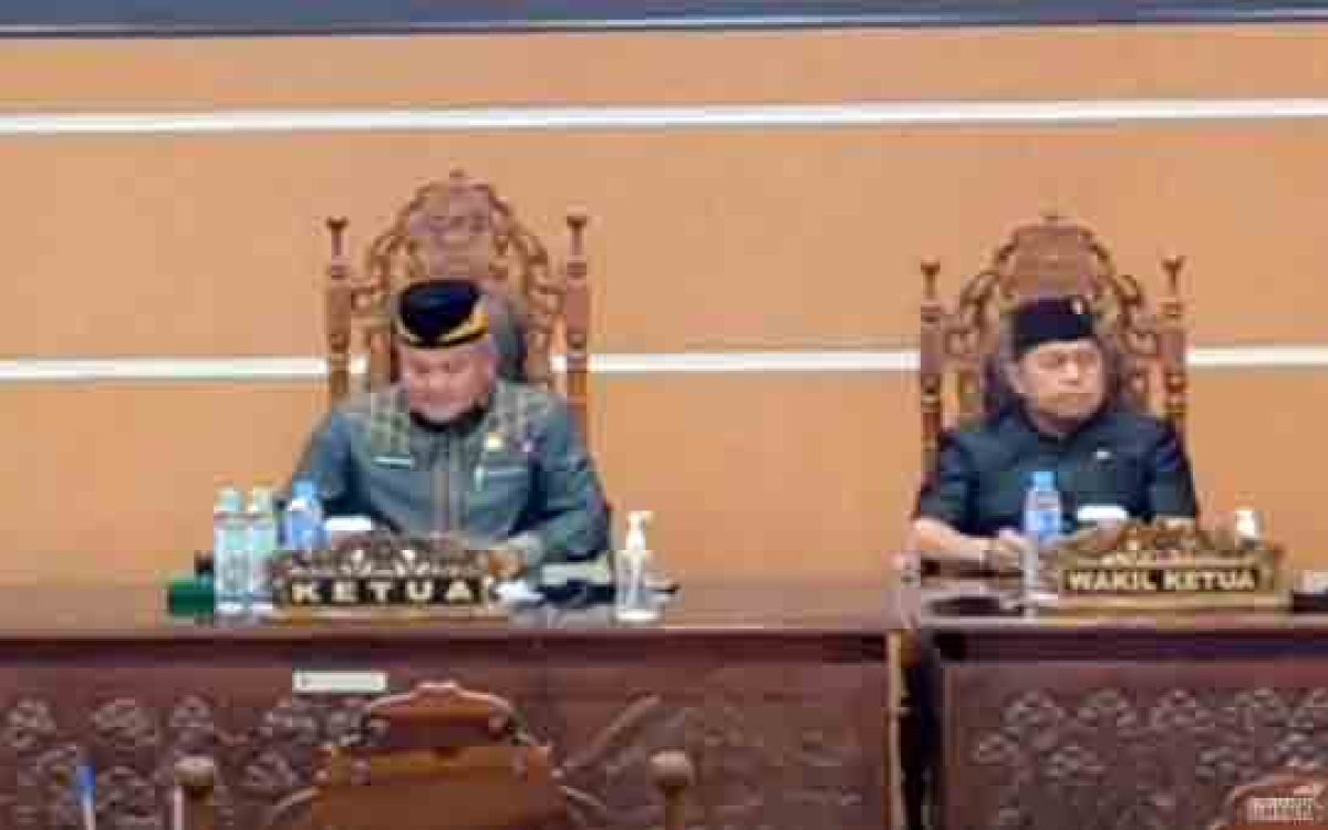 DPRD Kapuas Gelar Rapur Pengumuman Hasil Penetapan Pasangan Bupati dan Wakil Bupati Terpilih