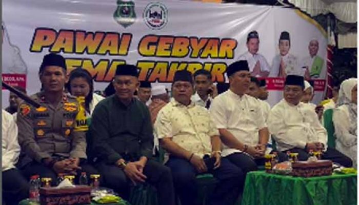 Waket I DPRD Kapuas Hadiri Pelepasan Pawai Gebyar Gema Takbir Hari Raya Idul Fitri 1446 Hijriah