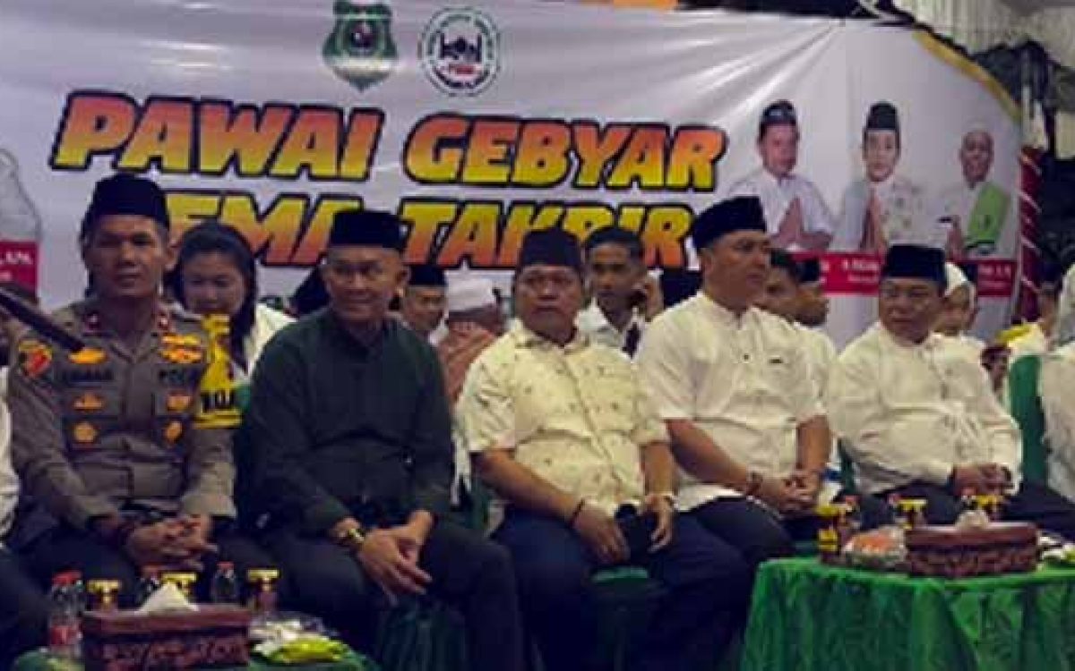 Waket I DPRD Kapuas Hadiri Pelepasan Pawai Gebyar Gema Takbir Hari Raya Idul Fitri 1446 Hijriah