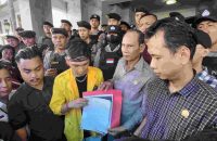 Dewan Berjanji Akan Sampaikan Aspirasi Para Mahasiswa ke Pemerintah