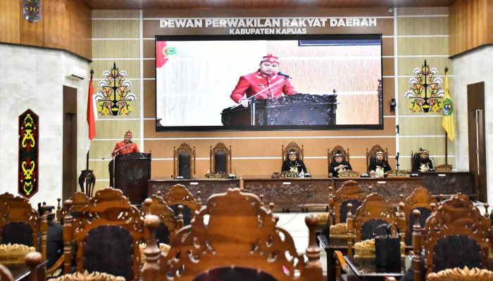 Ketua DPRD Kapuas Pimpin Rapur Penyampaian LKPJ Kepala Daerah Tahun Anggaran 2024