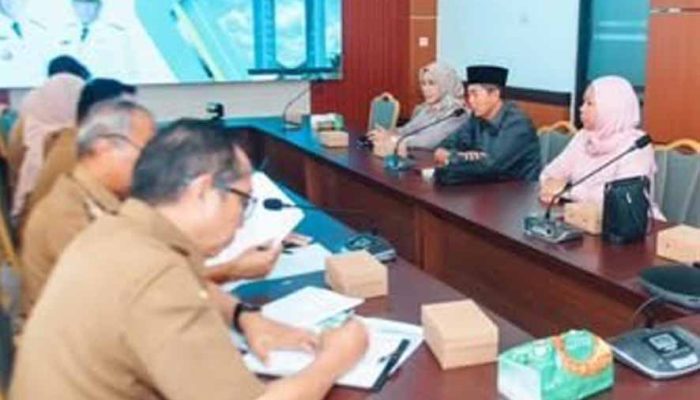 Kepala Dinas ESDM Terima Kunjungan Komisi I DPRD Kalteng