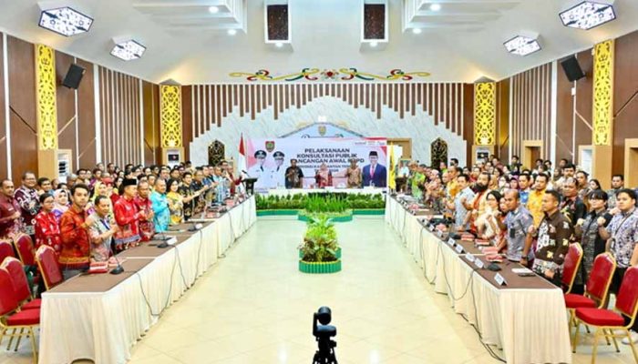 Lohing Simon Hadiri Konsultasi Publik Ranwal RKPD Prov Kalteng 2026