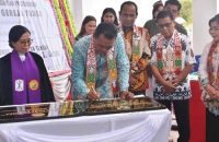Ketua DPRD Arton S Dohong Hadiri Peresmian GKE Yudea