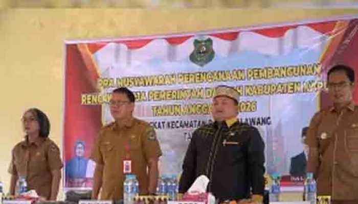 DPRD Kapuas Ikuti Musrenbang RKPD Tingkat Kecamatan Pasak Talawang