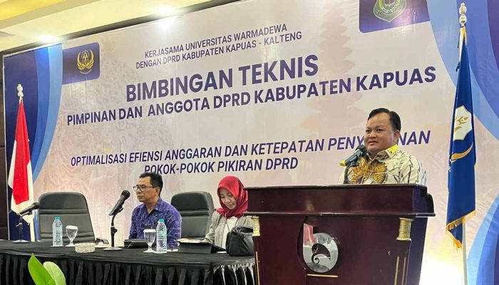 Bimtek Pimpinan dan Anggota DPRD Kapuas Bekerjasama dengan Fisip Unwar Bali