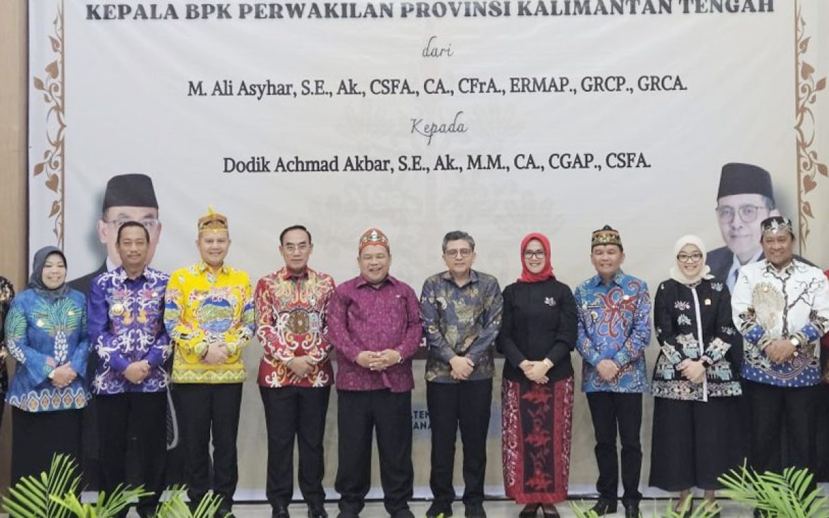 Waket I DPRD Kalteng Hadiri Sertijab Kepala BPK Perwakilan Kalteng