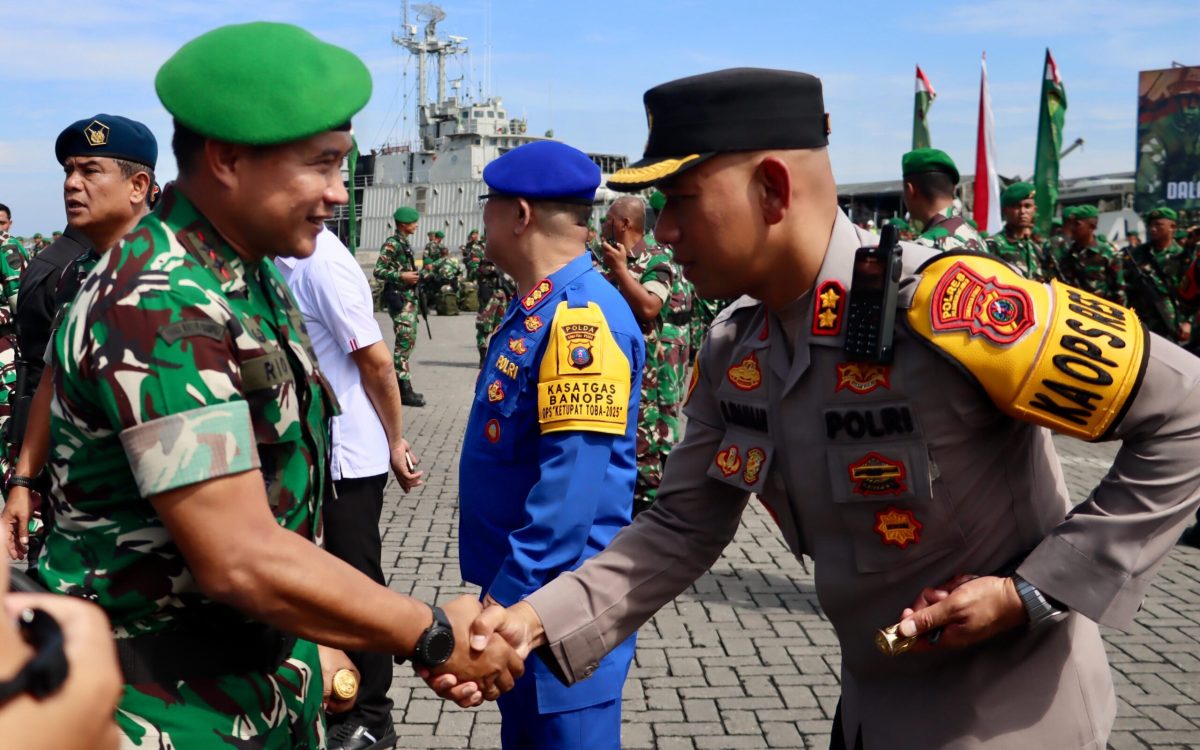 Kapolres Pelabuhan Belawan Siap Bersinergi dengan TNI Jaga Keamanan dan Ketertiban