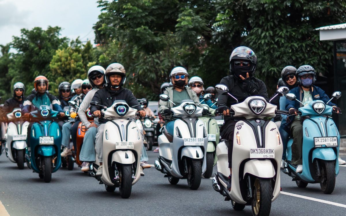 Pecah! Ratusan Grand Filano Hadir di Acara Stylish On The Road Jadi Bukti Dominasi Skutik Stylish Yamaha di Bali